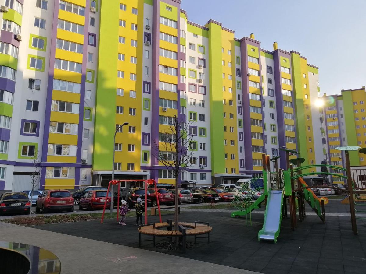 0147 New flat near airport Zhulyany Sofievskaya Borshchagovka Apartment Kiev Luaran gambar